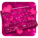 Pink Glitter Keyboard