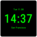 Clock on Homescreen Live Wallpaper