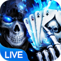 Poker Skull Live Wallpaper