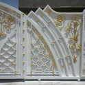 Collection of modern iron gates