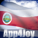 Costa Rica Flag Live Wallpaper