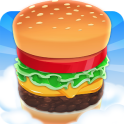 Sky Burger Endless Hamburger Stacking Food Game