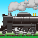きしゃぽっぽ。【蒸気機関車に石炭入れてスピードアップ】SL