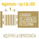 Reglamento Congreso Colombia