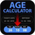 Age Calculator by Date of Birth , Birth Time