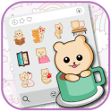 Lovely Teddy Bear Emoji Stickers