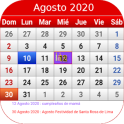 Peru Calendario 2016