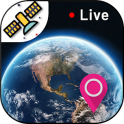 Live Earth Map HD-GPS Satellite & Live Street View