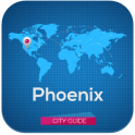 Phoenix City Mapa Hoteles