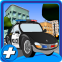 Cartoon City Police Parking 3D