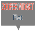 Flat Theme Zooper Widget Skin