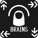 BRAINS (easy one-handed game)