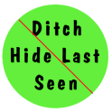 Ditch HIDE Last Seen