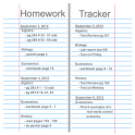 Homework Tracker
