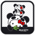 Hello Kitty Cute Panda Theme