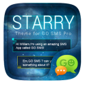 GO SMS PRO STARRY II THEME