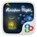 Rainbow night GO LauncherTheme