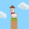 Jumping llama