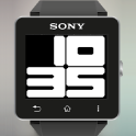 Big Rounded Digital Watch Face