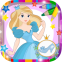 Paint princess Cinderella