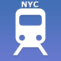 New York Stadt U-Bahn Plan