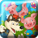 Three Pigs Jigsaw Puzzle Game