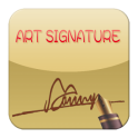 Kunst-Unterzeichnungs