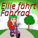 Ellie fährt Fahrrad