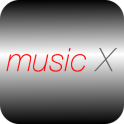 クールなイコライザー付き音楽プレイヤー - music X