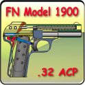FN model 1900 pistol explained