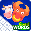 Cows and Bulls. Guess Words, letters