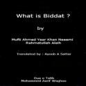 Sunni- What is Biddat?
