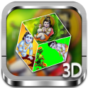 Bal Krishna 3D cube Live WP