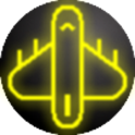 Jet Fighter Neon