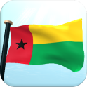 기니 비사우 국기 3D 무료 라이브 배경화면
