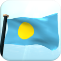 Palau Flagge 3D Kostenlos