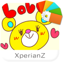 Love Bear theme for XperianZ™