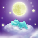 Hippo and the Moon Wallpaper