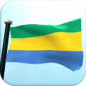 Gabon Flag 3D Free Wallpaper
