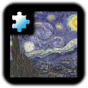 직소 퍼즐: 고흐의 별이 빛나는 밤 퍼즐 맞추기