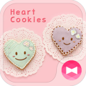 ハートのクッキー-無料着せ替えアプリ