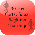 30 Day Curtsy Squat Beginner