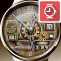 OilCanX2-K Steampunk watchface