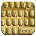 Solid Gold Emoji Keyboard