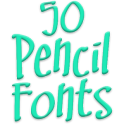 Fonts for FlipFont 50 Pencil