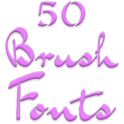 Fonts for FlipFont 50 Brush