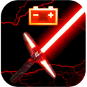 Lightsaber Wars Battery Widget - Force of Stars