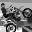 Pixel mini motocross