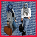 Hijab Jeans Photo Maker