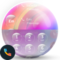 Colorful Glass Contacts&Dialer